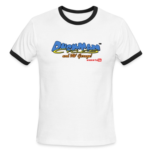 DuckmanCycles and VWGarage - Men's Ringer T-Shirt