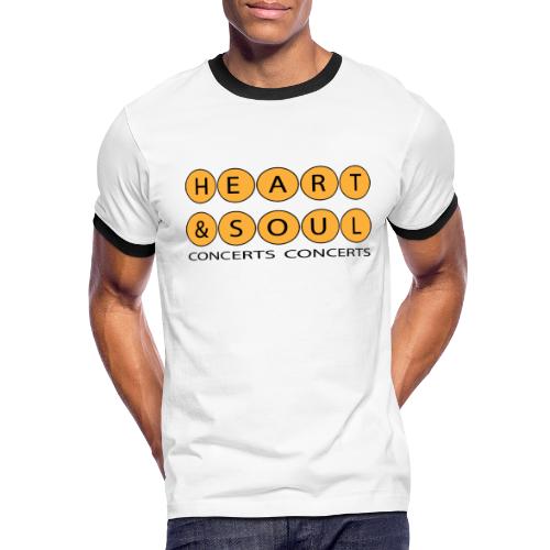 Heart Soul Concerts Golden Bubble horizon - Men's Ringer T-Shirt