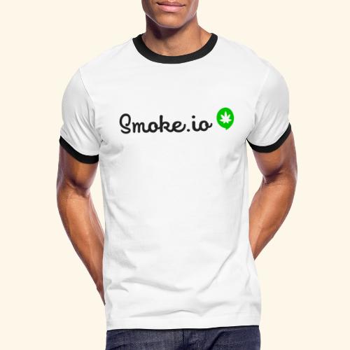 SMOKE IO logo without background. - Men's Ringer T-Shirt