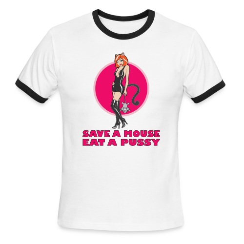 saveamouse - Men's Ringer T-Shirt