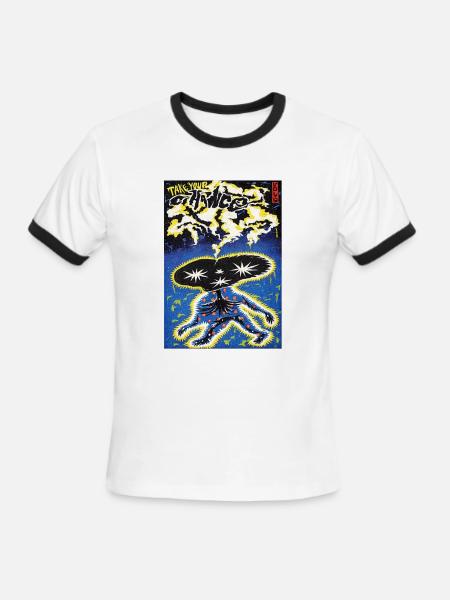 Take Your Chance  - Men's Ringer T-Shirt - white/black