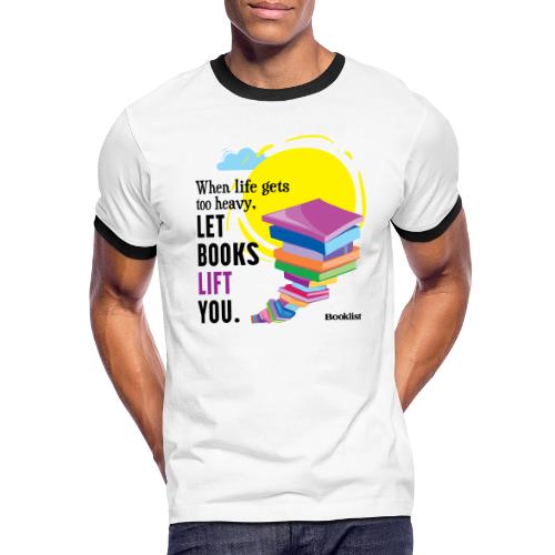 Booklist: Discover Reads That Lift You - Men's Ringer T-Shirt