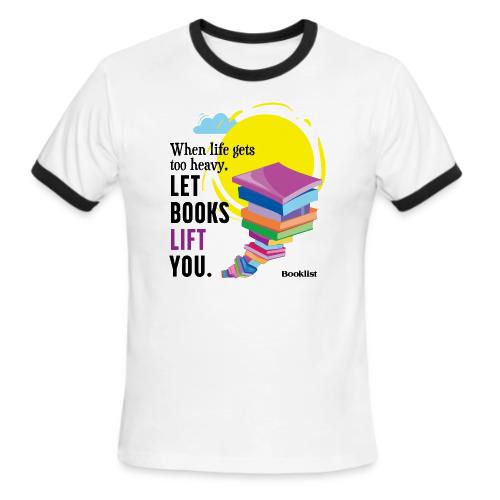 Booklist: Discover Reads That Lift You - Men's Ringer T-Shirt