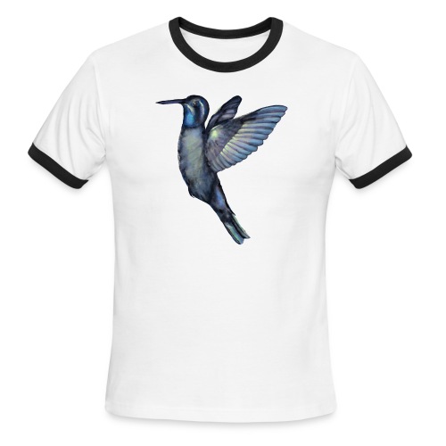 Hummingbird in flight - Men's Ringer T-Shirt