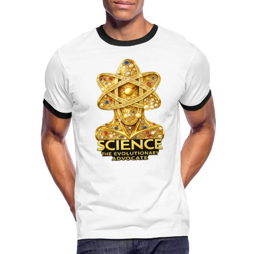 Science the Evolutionary Advocate - Men's Ringer T-Shirt