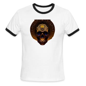 Ambironaut's of Darkness - Men's Ringer T-Shirt - white/black - Front - Jackson (183cm)