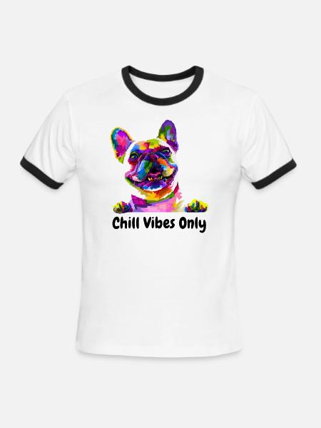 love - Men's Ringer T-Shirt - white/black