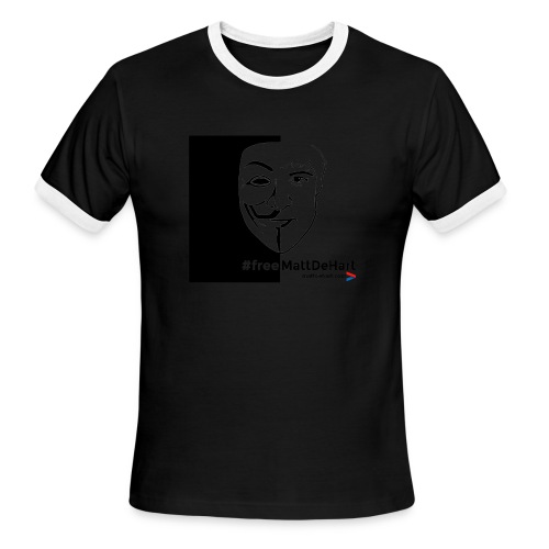freemattdehart gif - Men's Ringer T-Shirt