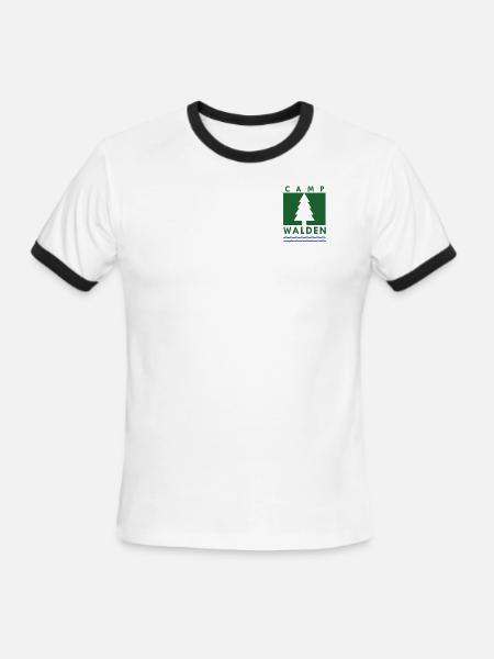 Camp Walden Shirt An Adventure A Summer T-Shirt - Men's Ringer T-Shirt - white/black