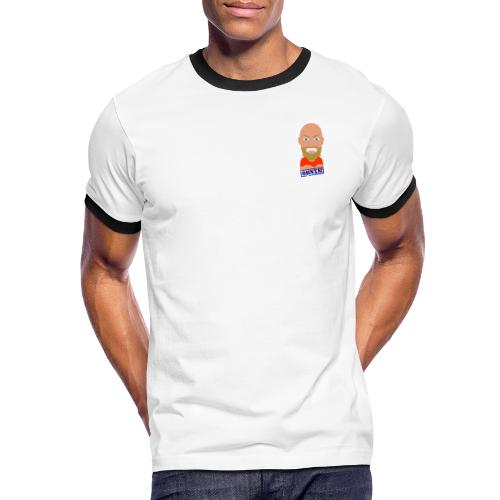 Logo Pocket - Men's Ringer T-Shirt