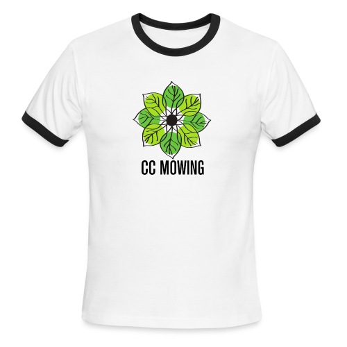 CC Mowing Logo - Men's Ringer T-Shirt
