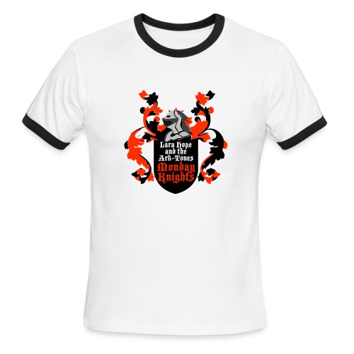 Monday Knights Coat of Arms - Men's Ringer T-Shirt