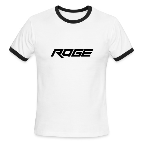 Rage Reserve Logo - Men's Ringer T-Shirt