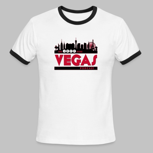Jeff Does Vegas Podcast - 2021 - Men's Ringer T-Shirt