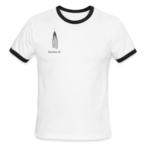 Newyork Logo - Men's Ringer T-Shirt