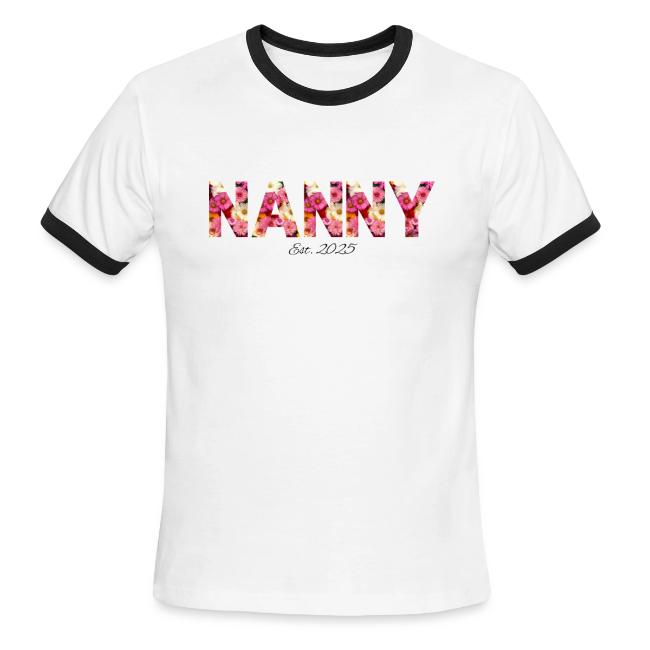 Nanny Est 2025 | Floral Pattern Font