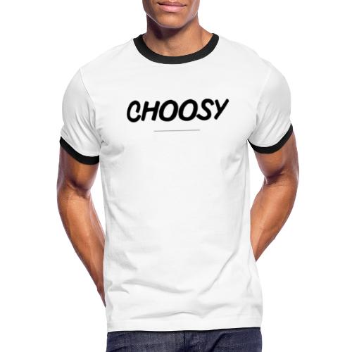 Choosy Album Art - Men's Ringer T-Shirt