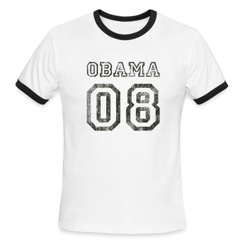 Obama Team 08 Vintage - Men's Ringer T-Shirt