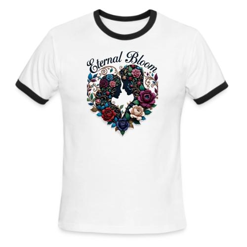 Eternal Bloom Embrace T-Shirt - Men's Ringer T-Shirt