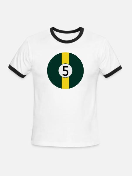 kago otus merch - Men's Ringer T-Shirt - white/black