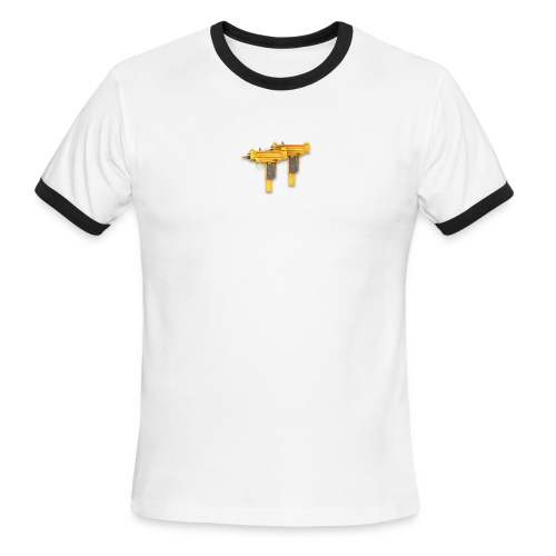uzicalls logo - Men's Ringer T-Shirt