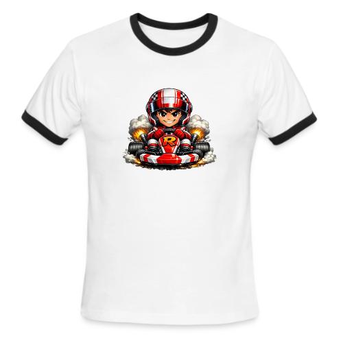 Carcadelogoracerfront - Men's Ringer T-Shirt
