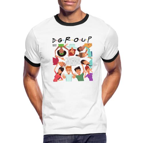 DGroup: Discpleship & Small Group T-Shirt - Men's Ringer T-Shirt