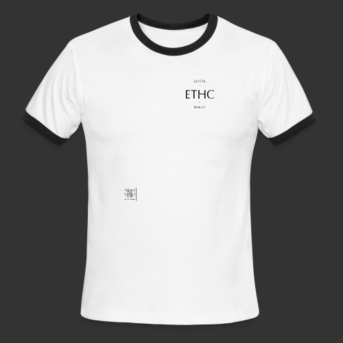 ethc men's authentic ringer short sleeve - Men's Ringer T-Shirt