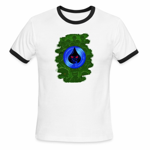 Evil Oil Green - Men's Ringer T-Shirt