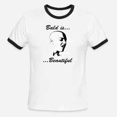 Bald is beautiful - Woman with shaved head' Men's T-Shirt | Spreadshirt
