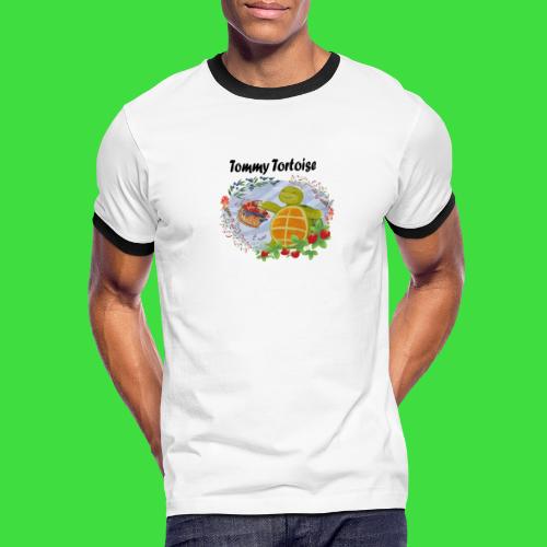Tommy Tortoise white - Men's Ringer T-Shirt