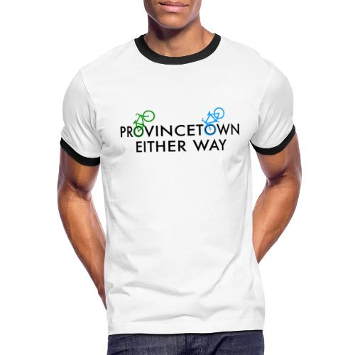 Provincetown Either Way - Men's Ringer T-Shirt