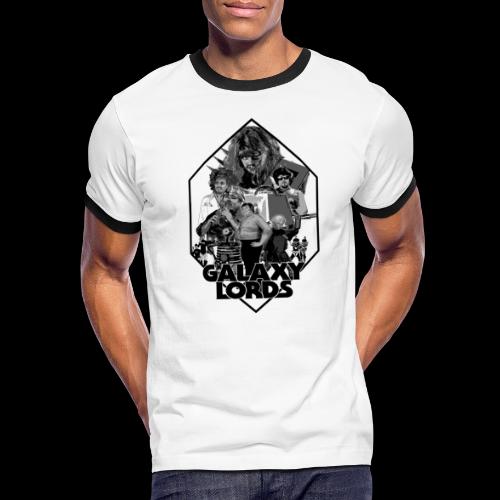 Galaxy Lords Monochrome Design - Men's Ringer T-Shirt