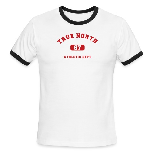 True North Athletic Dept - Men's Ringer T-Shirt