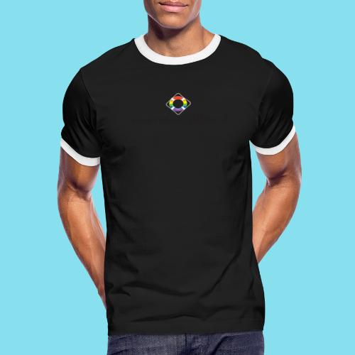 MMOB with Black Type - Men's Ringer T-Shirt
