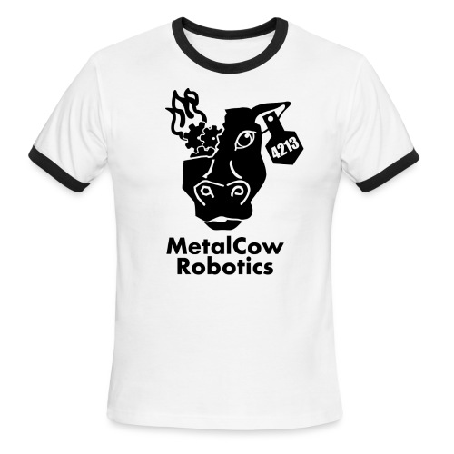 MetalCow Solid - Men's Ringer T-Shirt