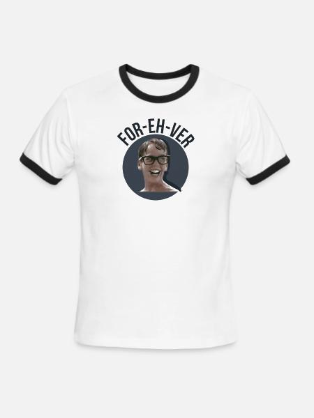 Forever The Sandlot - Men's Ringer T-Shirt - white/black
