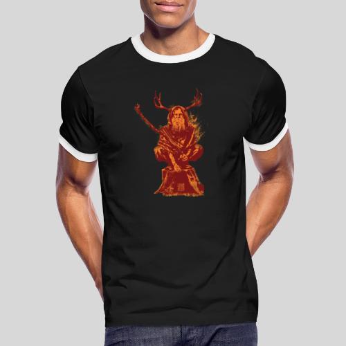 Leshy Red/Yellow - Men's Ringer T-Shirt