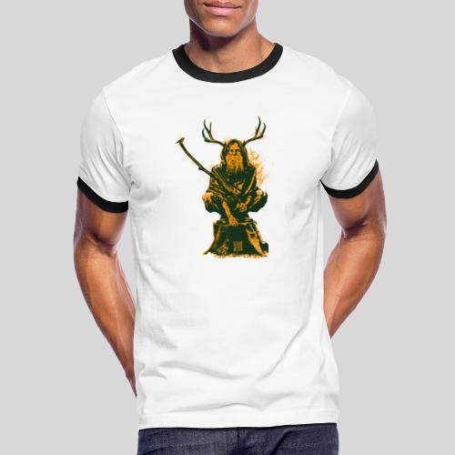 Leshy Green/Yellow - Men's Ringer T-Shirt