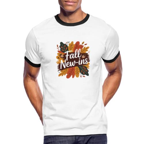 Fall New-Ins Autumn Leaves Acorn Seasonal Outfit - Men's Ringer T-Shirt