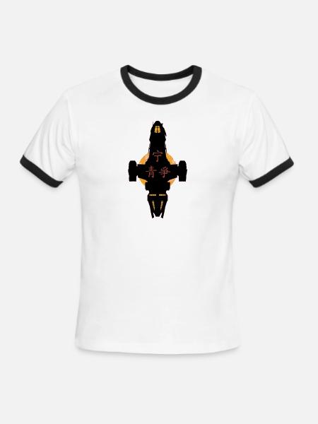 Firefly - Men's Ringer T-Shirt - white/black