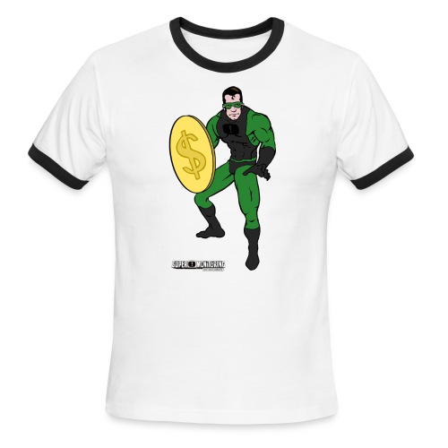 Superhero 4 - Men's Ringer T-Shirt