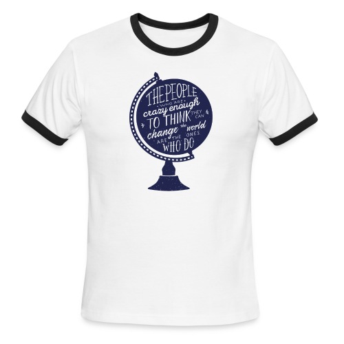 change the world - Men's Ringer T-Shirt