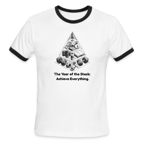 The Resolution Pyramid T-Shirt, Mug, & Leggings - Men's Ringer T-Shirt