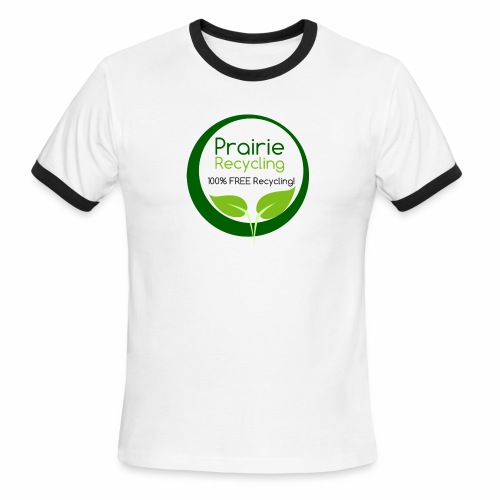 Prairie Recycling Official Logo - Men's Ringer T-Shirt