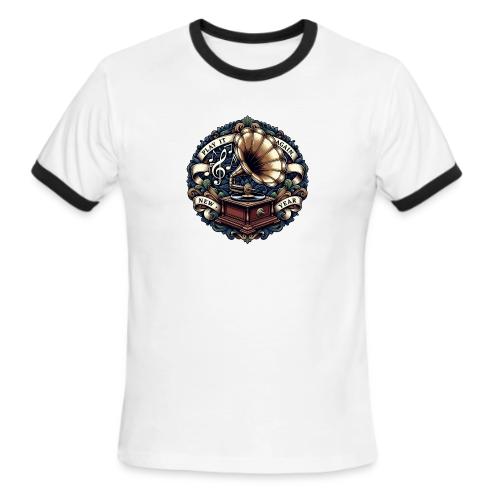 Ornate Phonograph T-Shirt - Men's Ringer T-Shirt