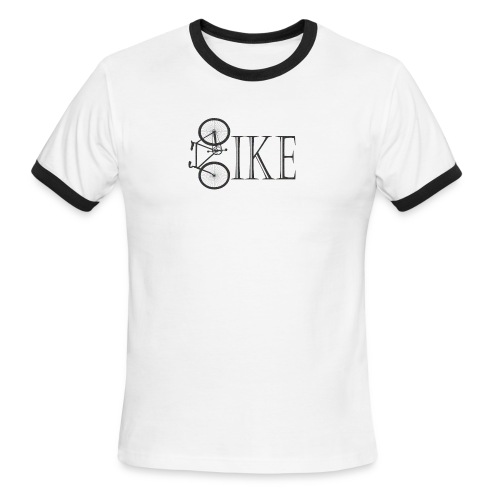 Bicycle Bike Design - Men's Ringer T-Shirt