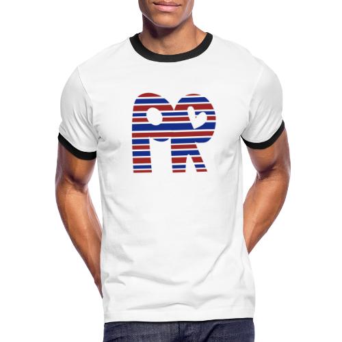 Puerto Rico is PR - Men's Ringer T-Shirt