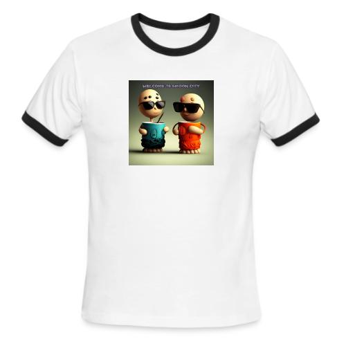 Welcome to Smoon City - Men's Ringer T-Shirt