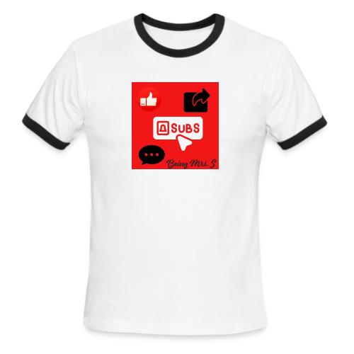 Like Share Subscribe Comment - Men's Ringer T-Shirt